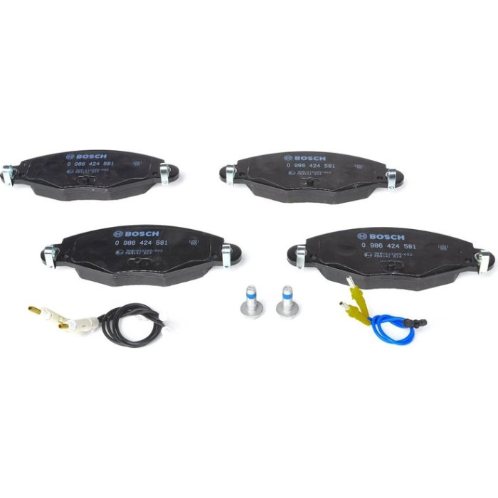 0 986 424 581 Bosch Bremsbelagsatz 0 986 424 581 0 986 424 581 Bosch Bremsbelagsatz 0 986 424 581