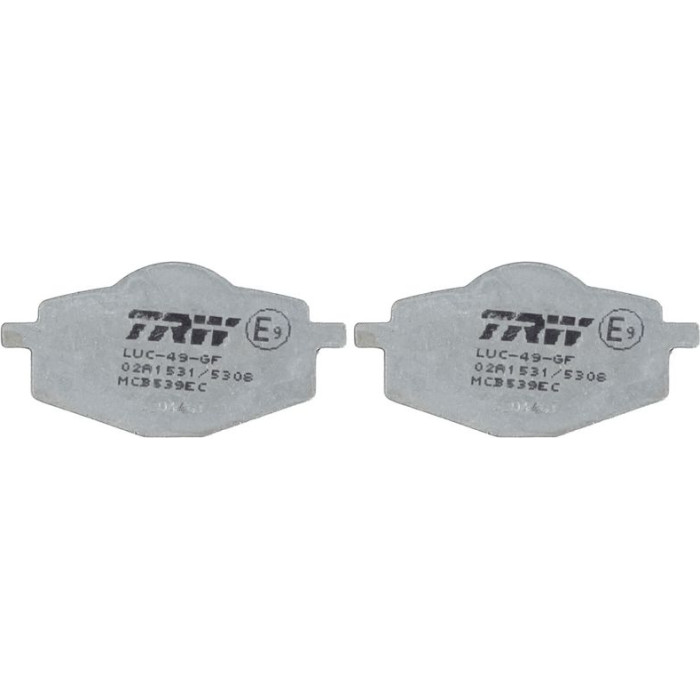 TRW Bremsbeläge MCB539EC TRW Bremsbeläge MCB539EC
