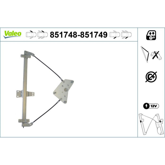 Valeo Fensterheber 851749