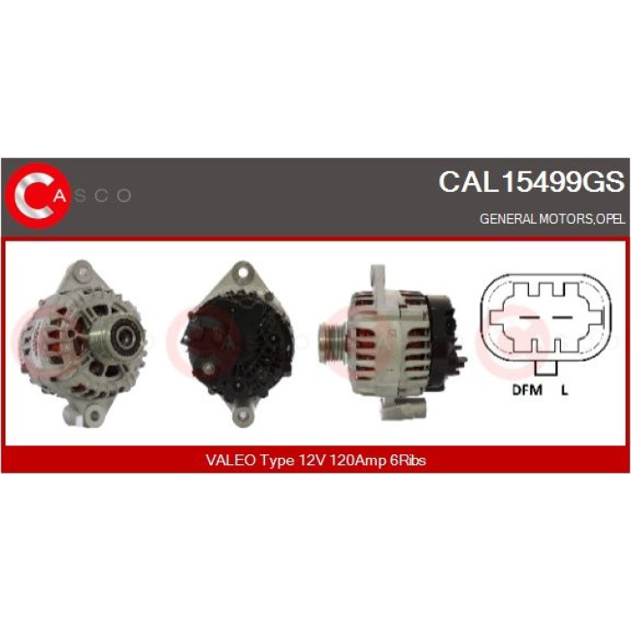 CASCO Generator CAL15499GS