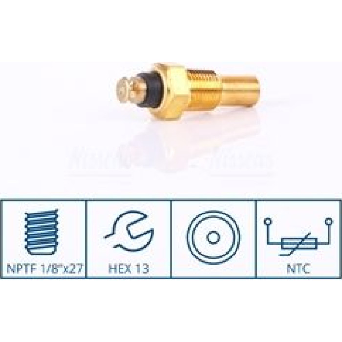 Nissens Kühlmitteltemperatursensor 207002 Nissens Kühlmitteltemperatursensor 207002