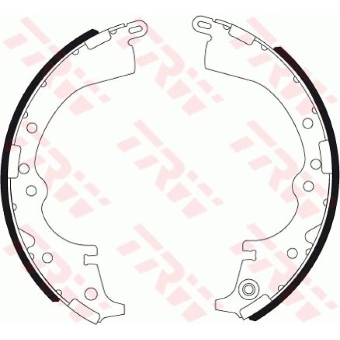 GS7333 TRW Bremsbacken GS7333 GS7333 TRW Bremsbacken GS7333