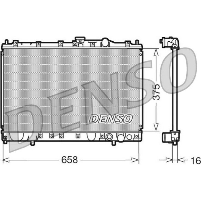 Denso Motorkühler DRM45002