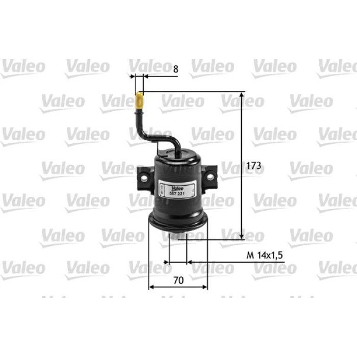 Valeo Kraftstofffilter 587221 Valeo Kraftstofffilter 587221