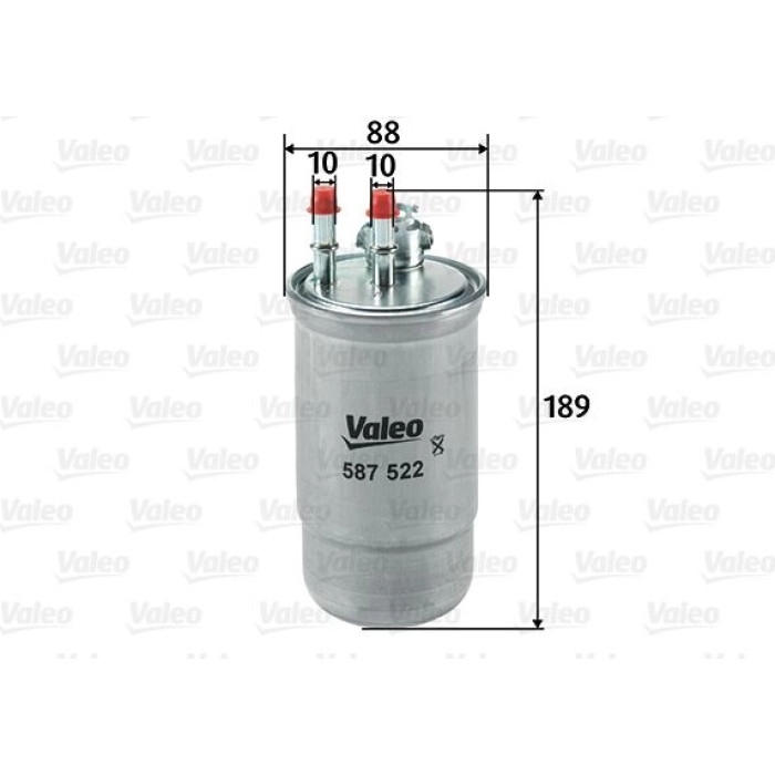 Valeo Kraftstofffilter 587522 Valeo Kraftstofffilter 587522