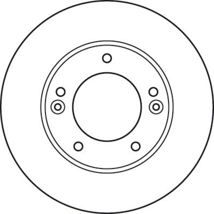 TRW Bremsscheibe Kia P. Sorento 2.5 Crdi 02 DF6081S TRW Bremsscheibe Kia P. Sorento 2.5 Crdi 02 DF6081S