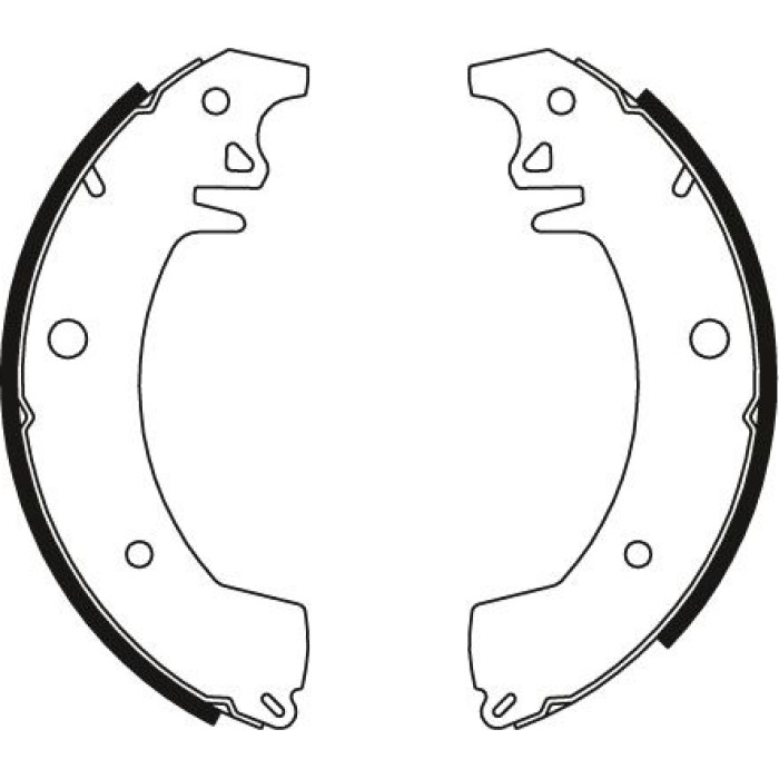 TRW Bremsbacken GS8154