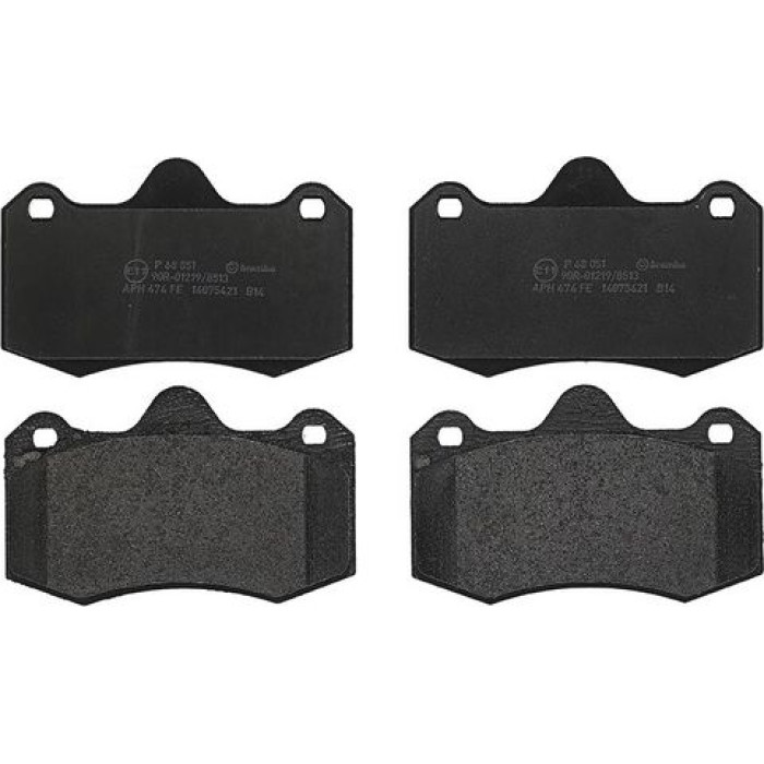 BREMBO Bremsklötze VA P 68 051 BREMBO Bremsklötze VA P 68 051