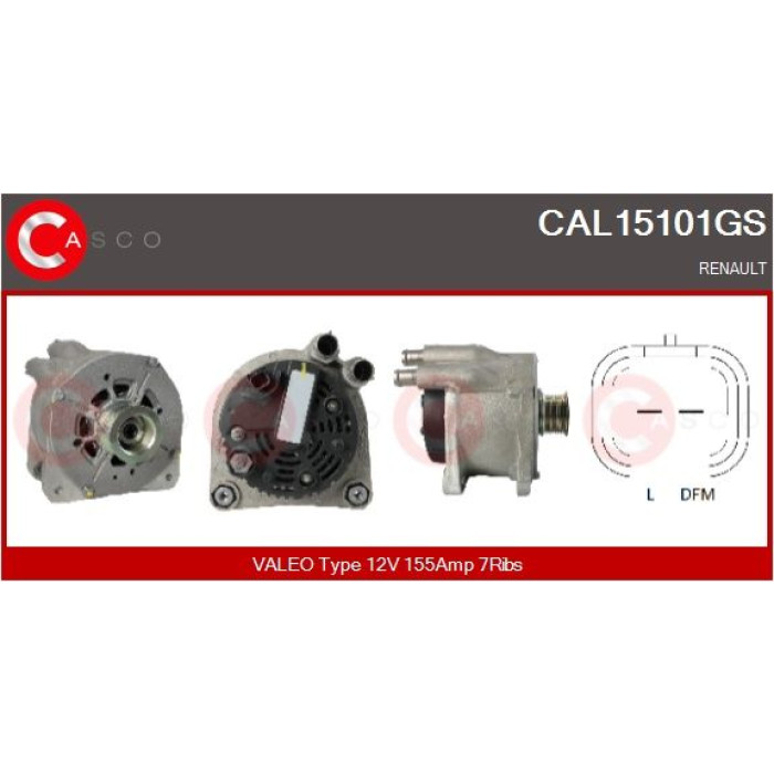 CASCO Generator CAL15101GS CASCO Generator CAL15101GS