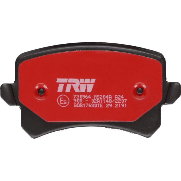 TRW Bremsbeläge Hinterachse DTEC GDB1763DTE TRW Bremsbeläge Hinterachse DTEC GDB1763DTE