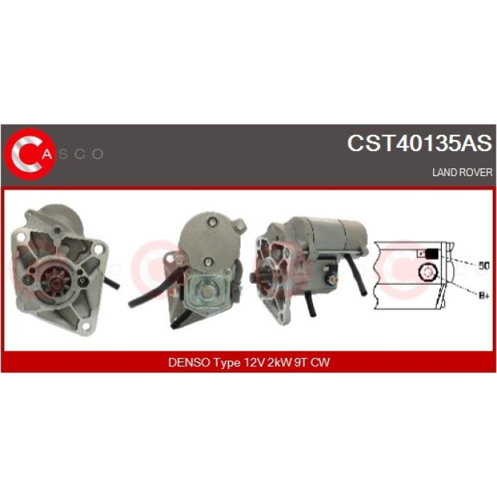 CASCO Anlasser CST40135AS CASCO Anlasser CST40135AS