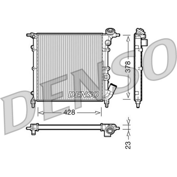 Denso Motorkühler DRM23012