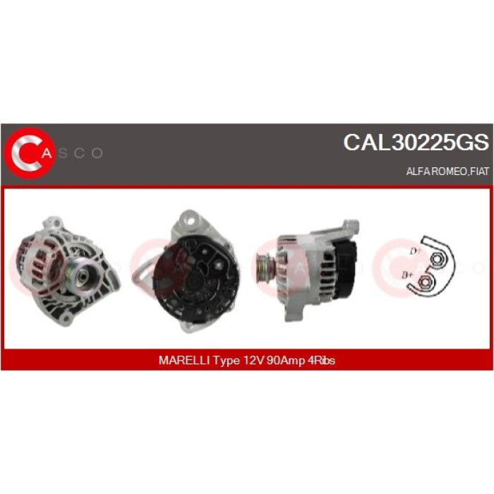 CASCO Generator CAL30225GS CASCO Generator CAL30225GS