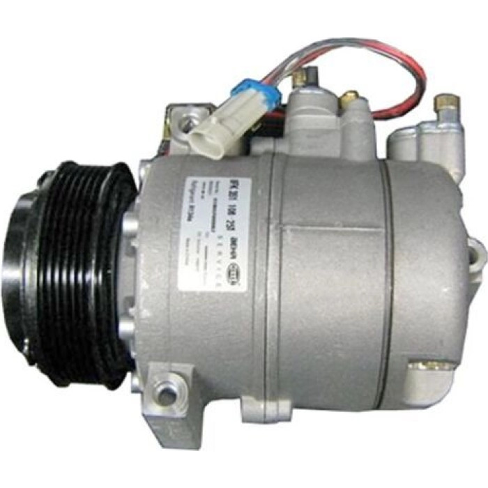 ACP 787 000S MAHLE Klimakompressor 787 000S, 12 V, 7SBU16C, R134a – u. a. für Opel Zafira A Großraumlimousine (T98), Astra G Caravan (T98), G Stufenheck (T98) – OE Nummer 09122120 - l
