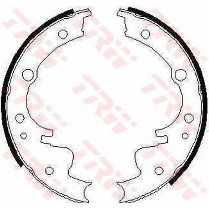 TRW Bremsbacken GS6220 TRW Bremsbacken GS6220