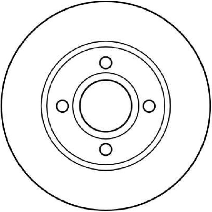 TRW Bremsscheibe Ford Mondeo DF2622 TRW Bremsscheibe Ford Mondeo DF2622