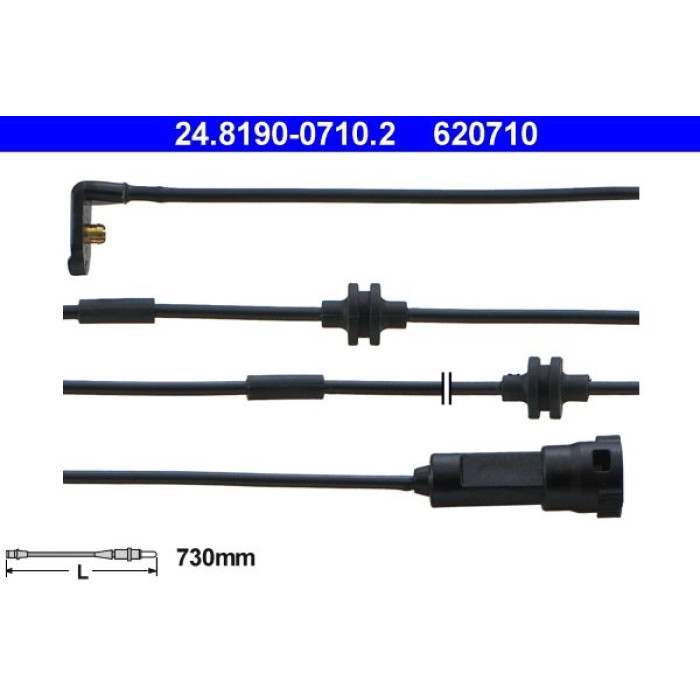 ATE Bremsbelagverschleißsensor 24.8190-0710.2 ATE Bremsbelagverschleißsensor 24.8190-0710.2