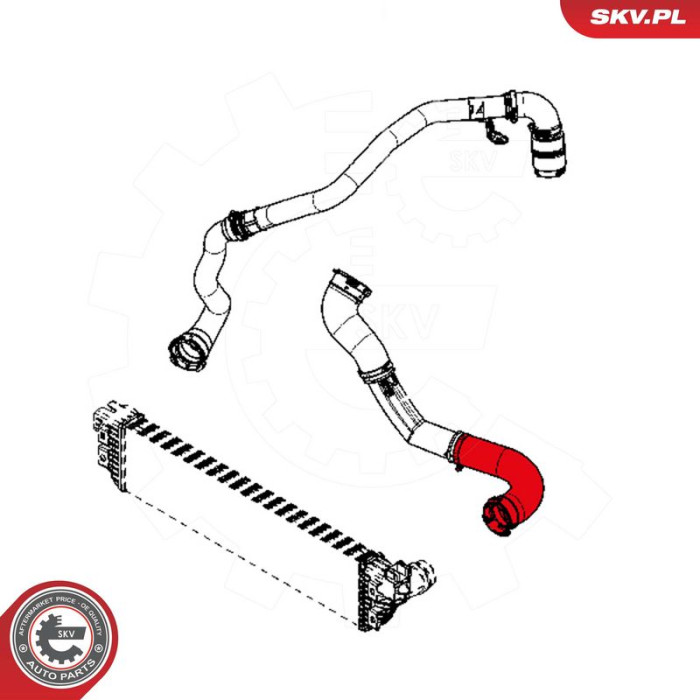 SKV GERMANY Luftschlauch 24SKV863 SKV GERMANY Luftschlauch 24SKV863