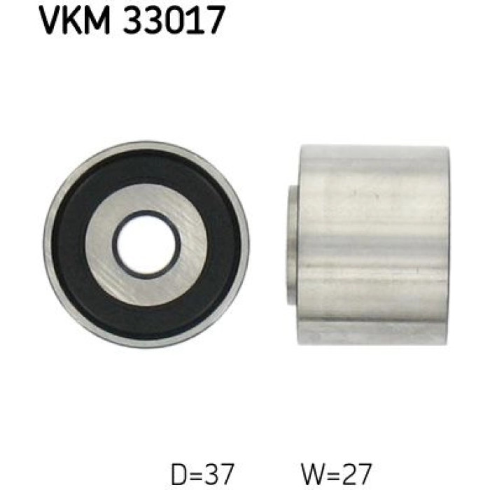 SKF Keilrippenriemen-Umlenkrolle VKM 33017 SKF Keilrippenriemen-Umlenkrolle VKM 33017