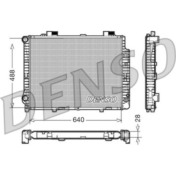 Denso Motorkühler DRM17041