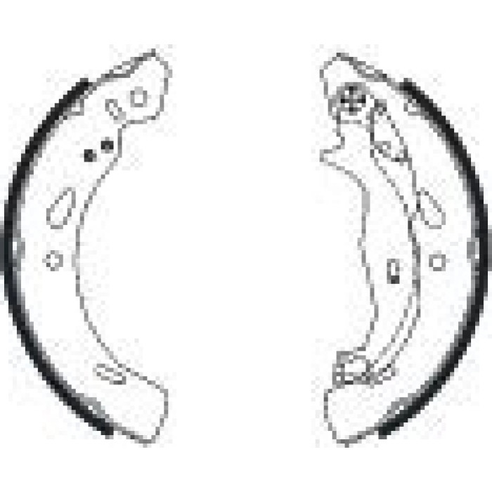 Textar Bremsbackensatz 91069200 Textar Bremsbackensatz 91069200