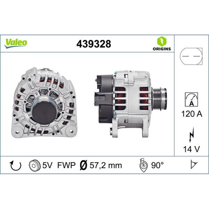 Valeo Lichtmaschine 439328 Valeo Lichtmaschine 439328