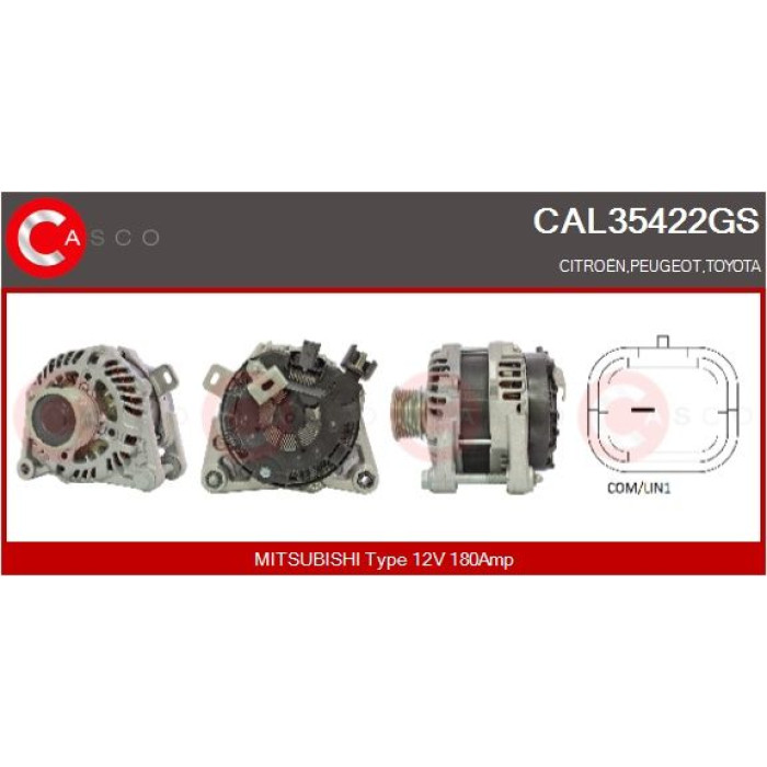 CASCO Generator CAL35422GS