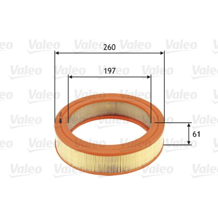 Valeo Luftfilter 585698 Valeo Luftfilter 585698