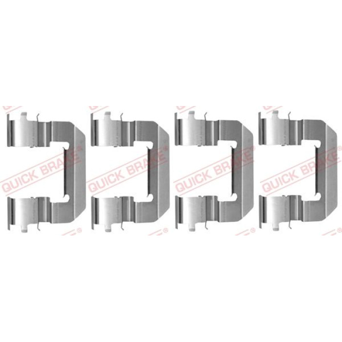 Quick Brake Zubehörsatz für Scheibenbremsbeläge 109-0014 Quick Brake Zubehörsatz für Scheibenbremsbeläge 109-0014