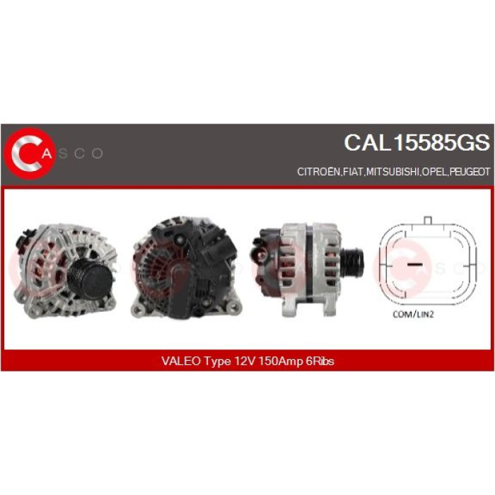 CASCO Generator CAL15585GS