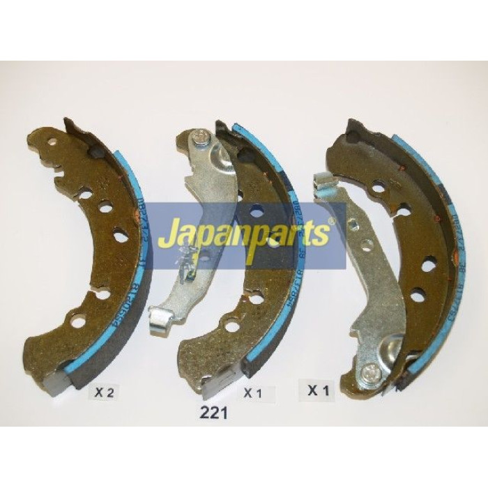 Japanparts Bremsbacken GF-221AF Japanparts Bremsbacken GF-221AF