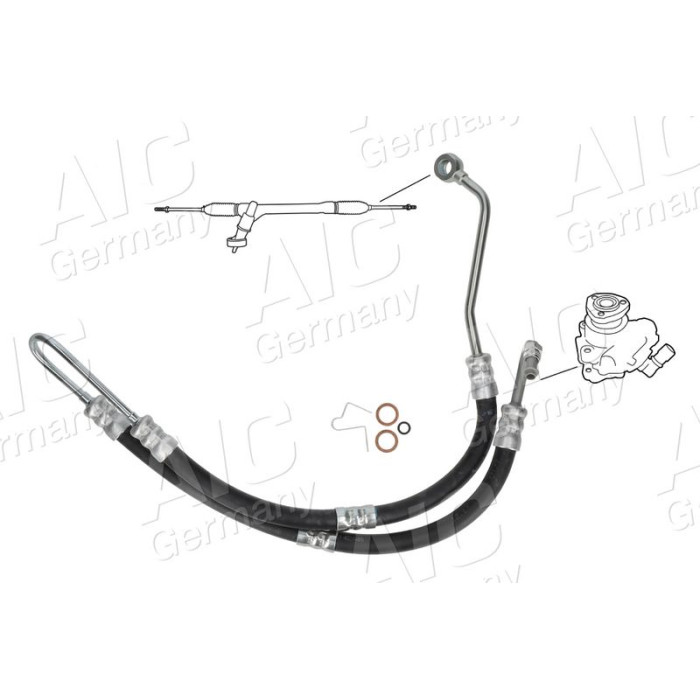 AIC Servolenkungsschlauch 58603 AIC Servolenkungsschlauch 58603
