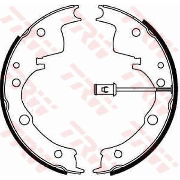 TRW Bremsbacken GS8598