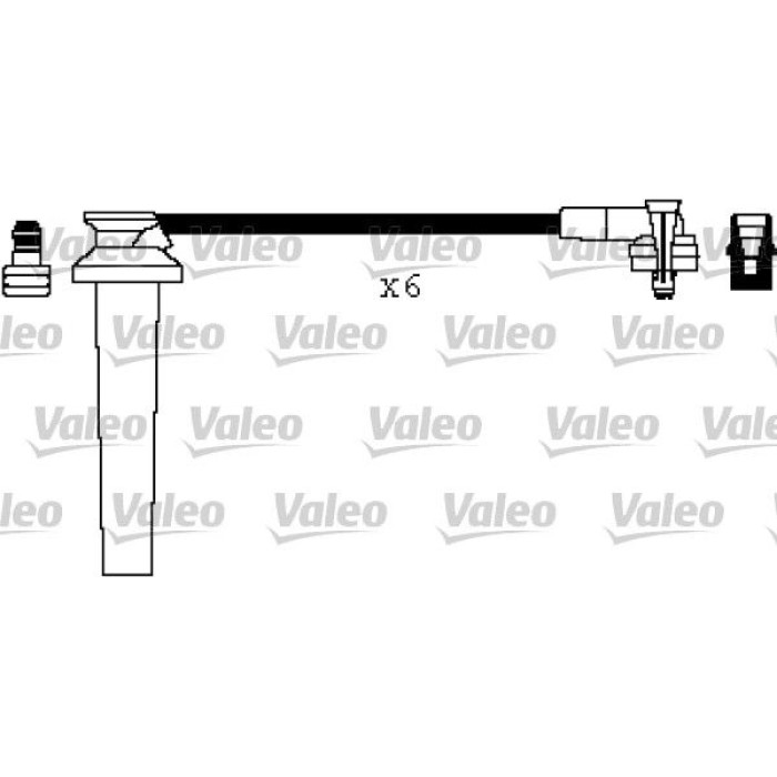 Valeo Zündkabel 346456 Valeo Zündkabel 346456