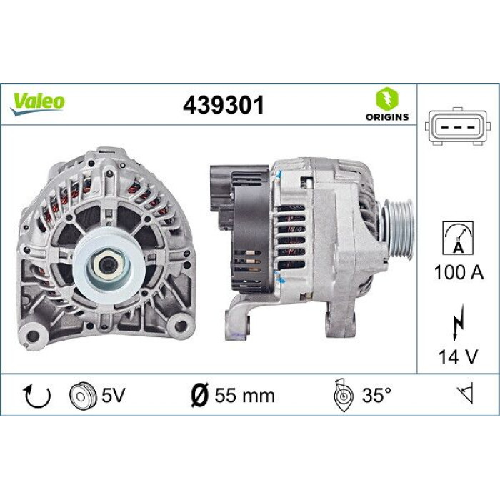 Valeo Lichtmaschine 439301