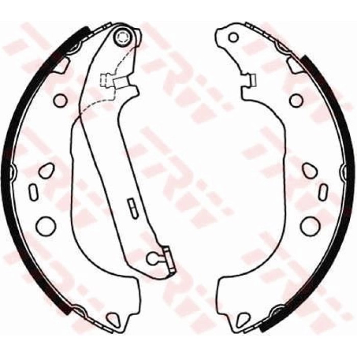 TRW Bremsbacken GS8471