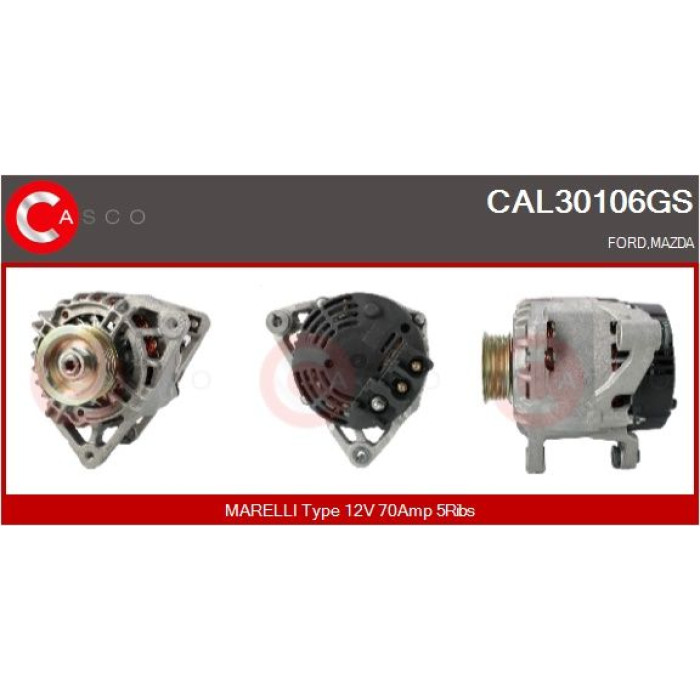 CASCO Generator CAL30106GS CASCO Generator CAL30106GS
