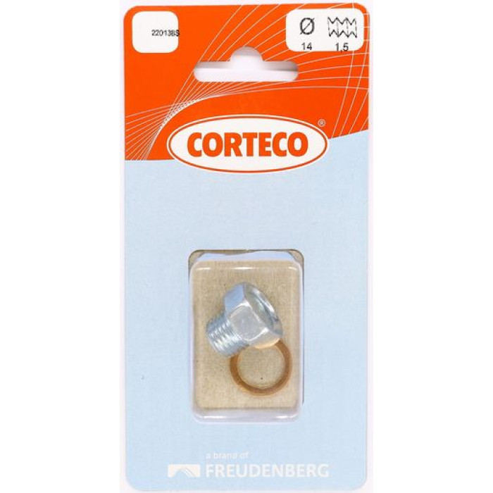 Corteco Ölablassschraube – OE-Nr. Mazda HE03-10-404 / Opel 652492 220138S Corteco Ölablassschraube – OE-Nr. Mazda HE03-10-404 / Opel 652492 220138S
