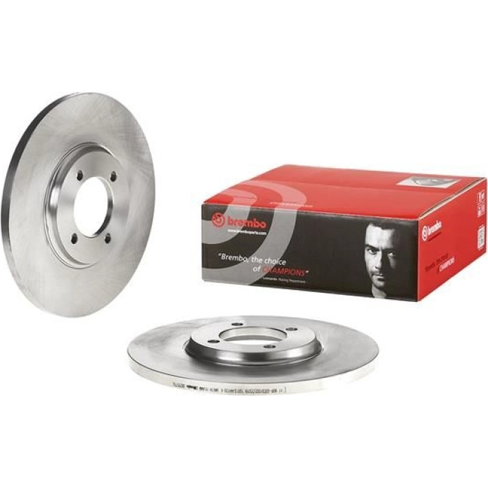 Brembo Bremsscheibe Hinterachse 08.2557.50 Brembo Bremsscheibe Hinterachse 08.2557.50