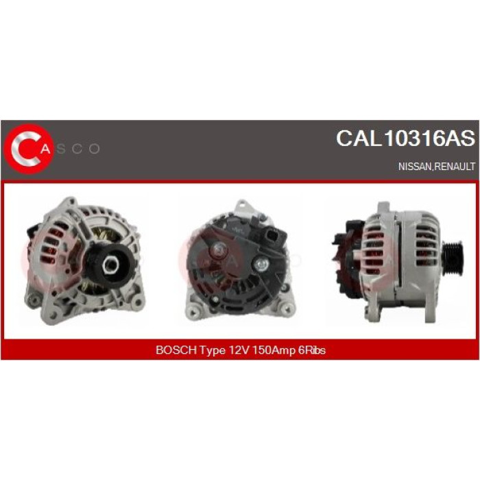 CASCO Generator CAL10316AS CASCO Generator CAL10316AS