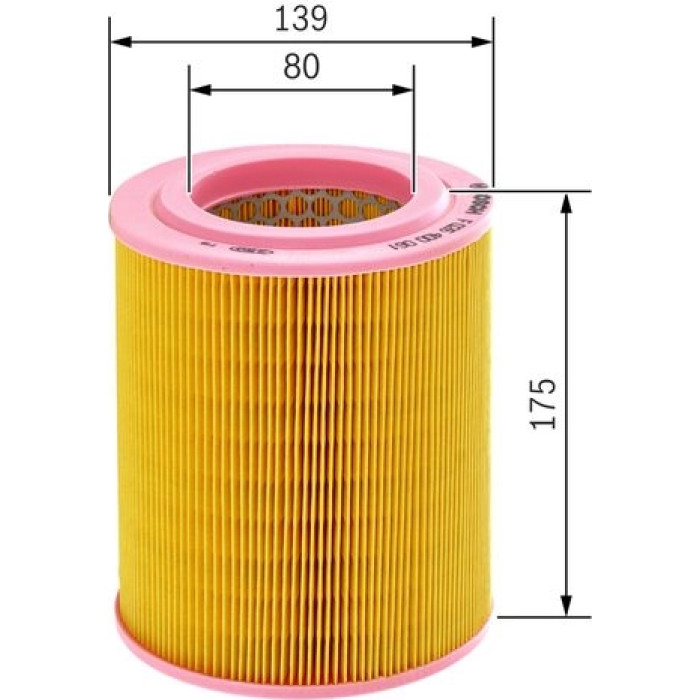 Bosch Luftfilter F 026 400 061 Bosch Luftfilter F 026 400 061