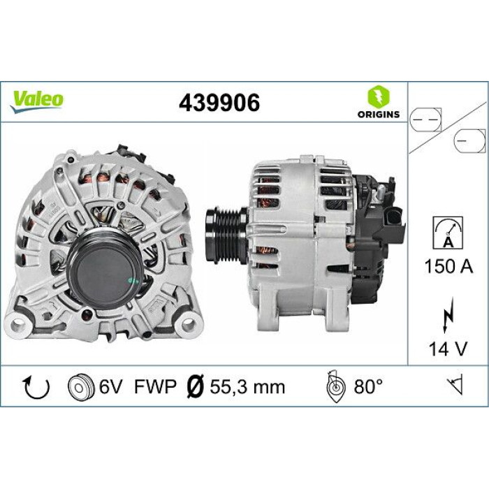 Valeo Lichtmaschine 439906 Valeo Lichtmaschine 439906