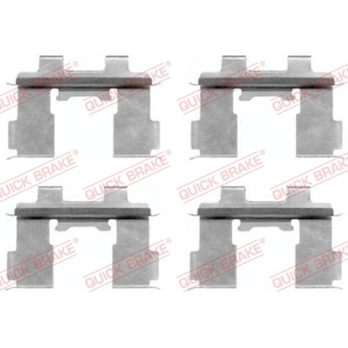 Quick Brake Montagesatz für Bremsbeläge 109-1630 Quick Brake Montagesatz für Bremsbeläge 109-1630