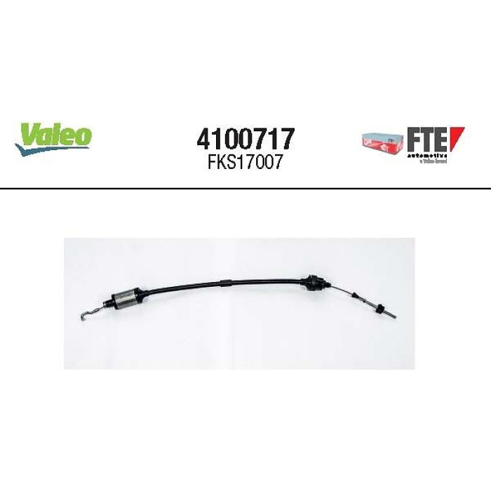 Valeo Kupplungsseil 4100717 Valeo Kupplungsseil 4100717