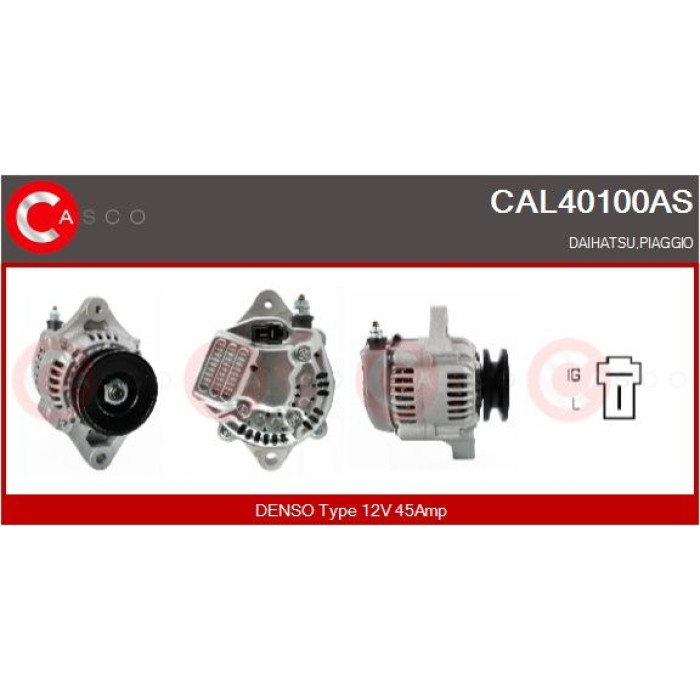 CASCO Generator CAL40100AS CASCO Generator CAL40100AS