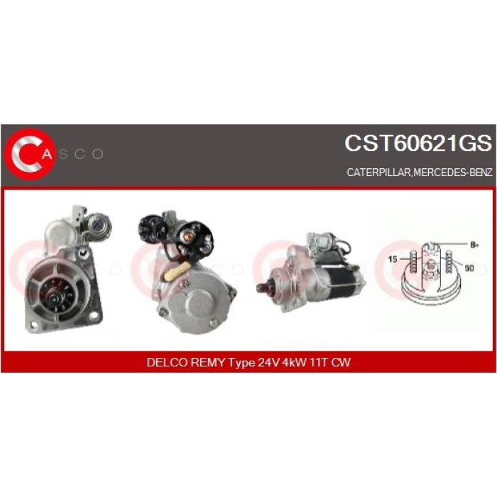 CASCO Anlasser CST60621GS CASCO Anlasser CST60621GS