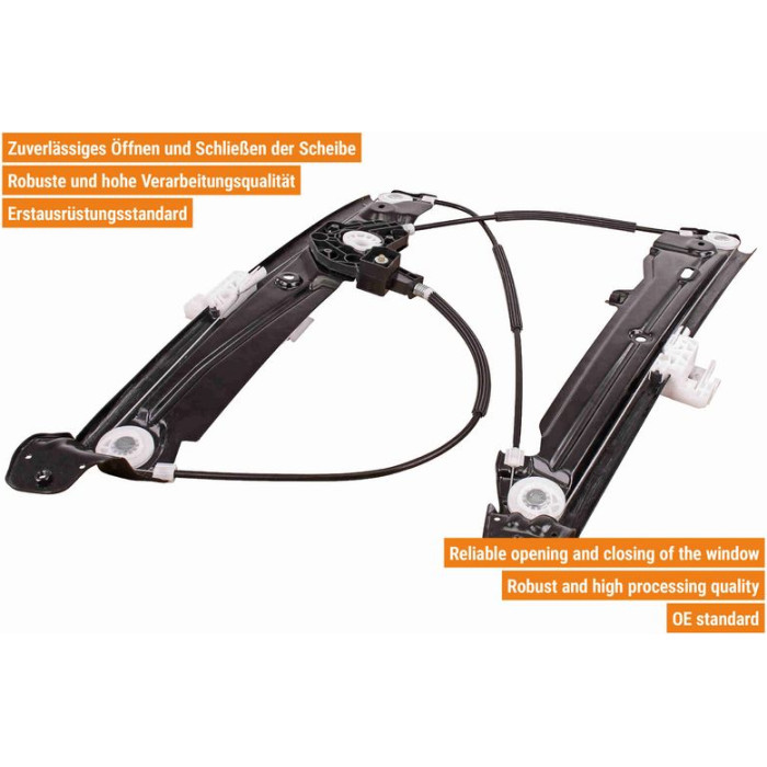 VAICO V20-8707 Fensterheber vorne links, ohne Motor, elektrisch VAICO V20-8707 Fensterheber vorne links, ohne Motor, elektrisch