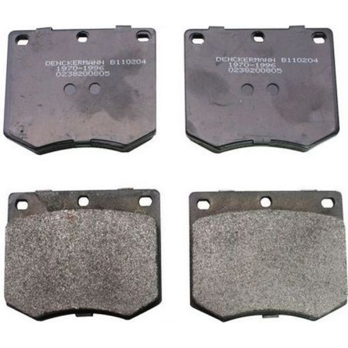 DENCKERMANN Bremsbeläge B110204 DENCKERMANN Bremsbeläge B110204