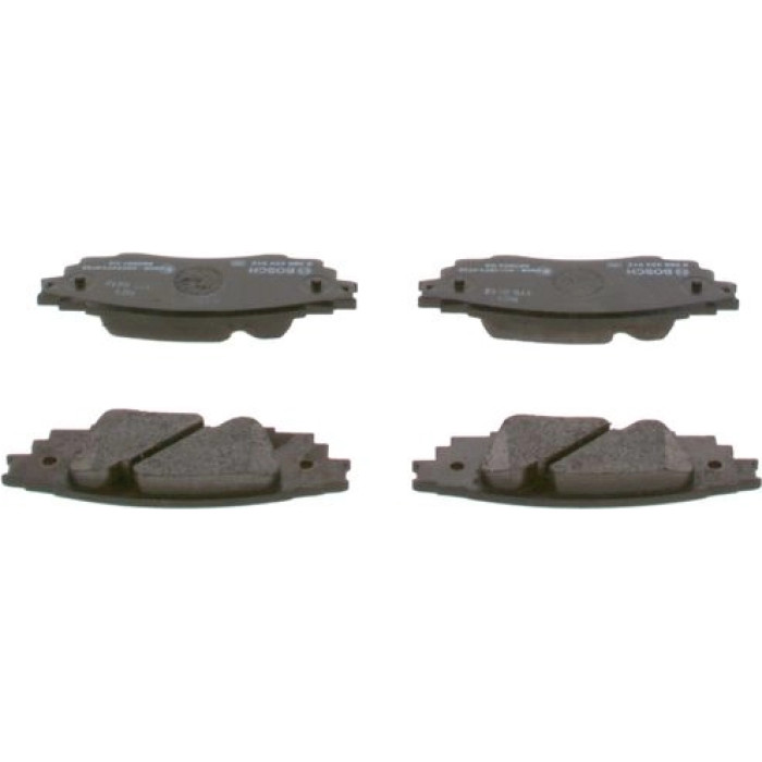 Bosch Bremsbelagsatz Scheibenbremse 0 986 424 912 Bosch Bremsbelagsatz Scheibenbremse 0 986 424 912