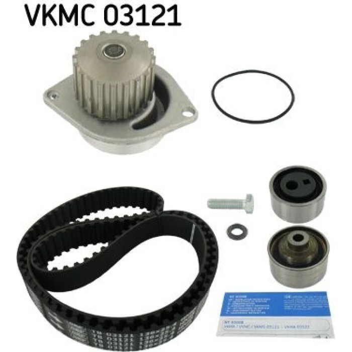 VKMC 03121 SKF Zahnriemensatz mit Wasserpumpe 03121 VKMC 03121 SKF Zahnriemensatz mit Wasserpumpe 03121